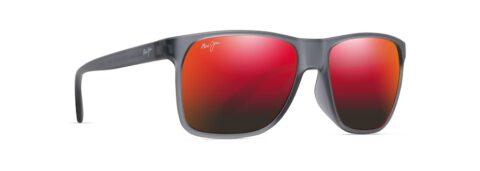 maui jim pailolo rm603 14 mat translucent grijs zijkant